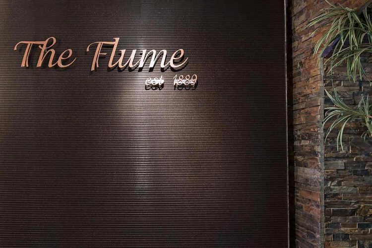 The Flume sign